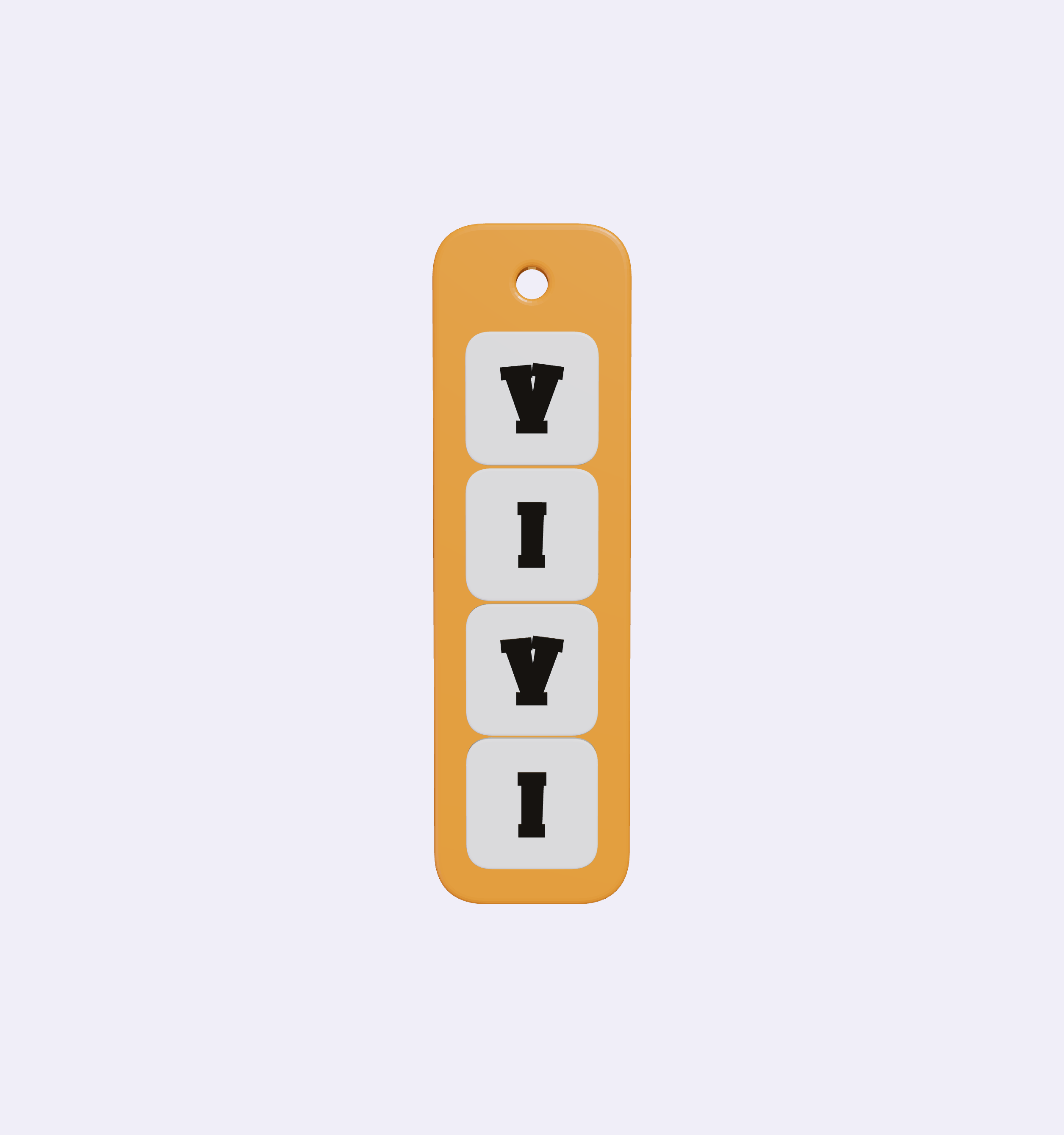 Wavy Nametag