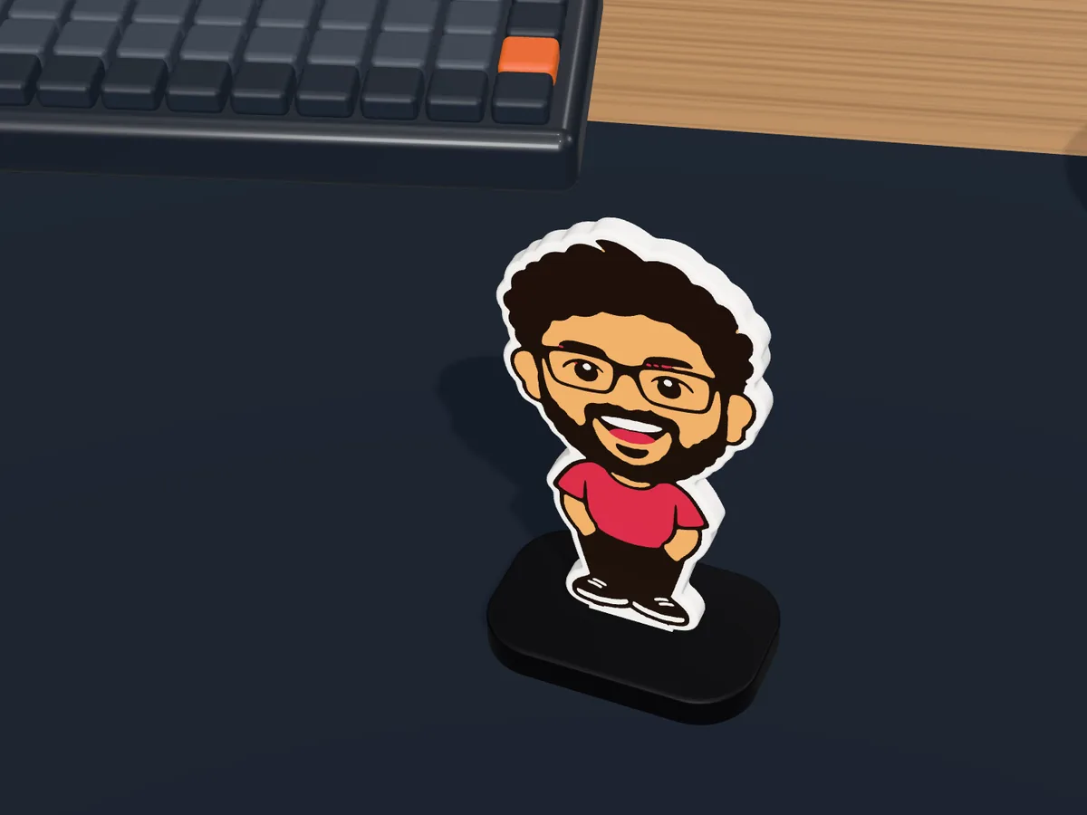 Mini-Me Desk Standee