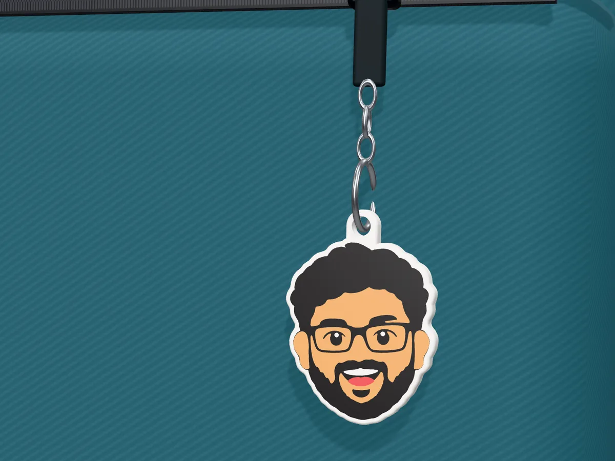 Mini-Me Photo Keychain